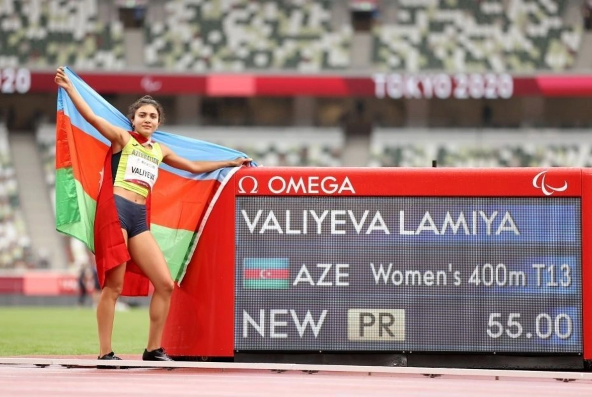 Lamiyə Vəliyeva Paralimpiya rekordu qıraraq qızıl medal qazandı - FOTO/VİDEO